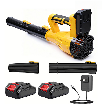 Cordless Leaf Blowers, Handheld Leaf Blower with 6 Speeds, Battery Powered Yard Blower for Lawn and Patio