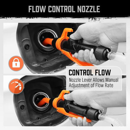 Fuel Transfer Pump, Gas Siphon Pump Battery Powered – image 4