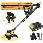 Electric Weed Eater Cordless, 2 in 1 Cordless String Trimmer and Lawn Edger, Weed Whacker with 90 Degree Pivoting Head