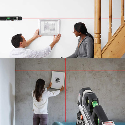 Laser Level with Tape Measure, Magnetic Leveling Tool – image 9
