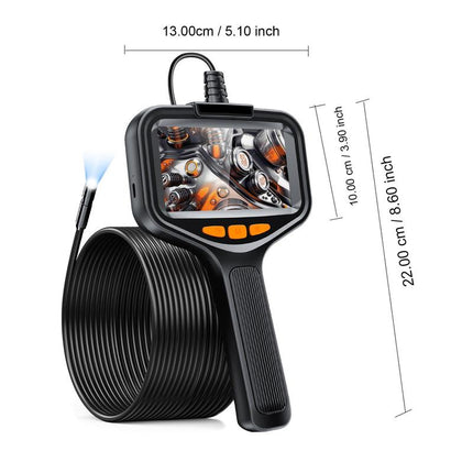 Borescope Camera with 8 LED Lights – image 9