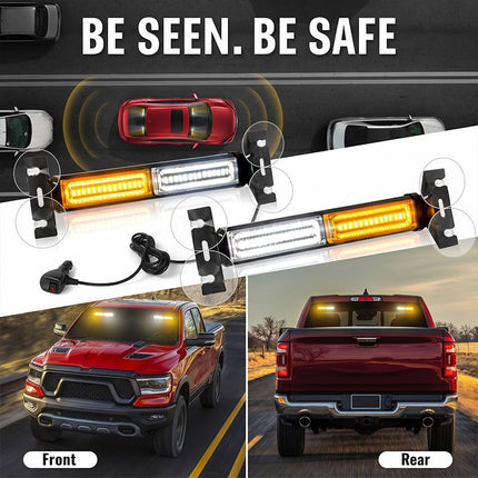 Emergency Light Bar for Windshield, LED Strobe Light Bar – image 4