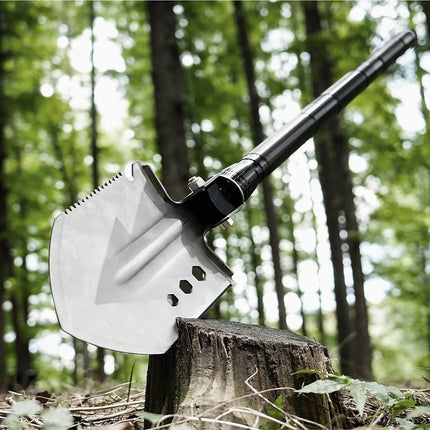 Folding Shovel Survival Multi Tool, Survival Kit with Camp Axe and Folding Saw – image 7