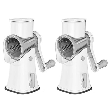 Rotary Cheese Grater Shredder with 5 Blades, Kitchen Gadget for Nuts – image 16