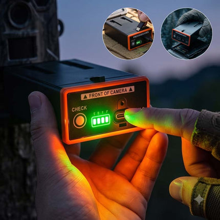 Rechargeable Lithium Battery Pack for Moultrie Edge Trail Cameras, Game Camera Battery – image 9