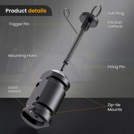 Perimeter Alarm for Camping, Reusable Camping Gear for Campsite and Property Security – image 10