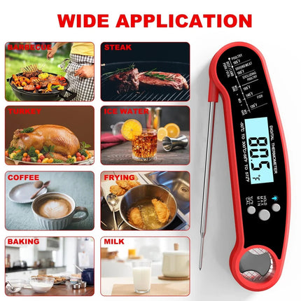 Digital Instant Read Meat Thermometer, Grill Accessories and Kitchen Gadgets – image 13