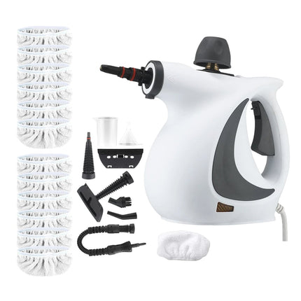 Handheld Steam Cleaner with 8 Accessories, Chemical Free Steam Cleaner for Home – image 4