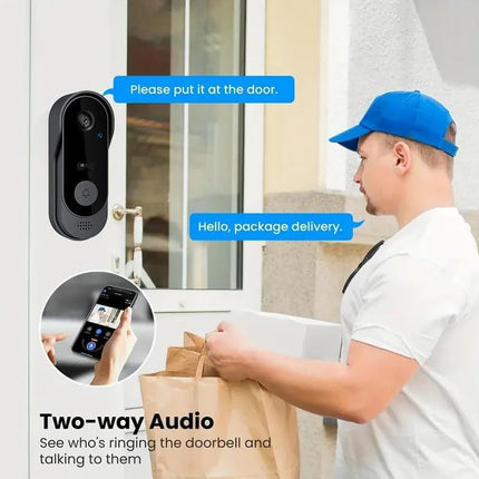 Wireless Doorbell Camera with Chime, WiFi Camera – image 7