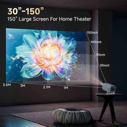 Portable Projector with WiFi 6 and Bluetooth, Smart Mini Projector with Auto Keystone – image 12