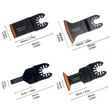 Oscillating Saw Blades, Multi Tool Blades 20 Pack – image 12