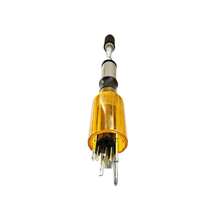 Ratchet Screwdriver with 5 Magnetic Heads, Magnetic Screwdriver for Tight Spaces – image 9