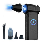 Cordless Air Blaster Pro with Vacuum, Electric Air Duster for Car Detailing