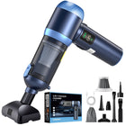 Handheld Cordless Vacuum for Car, 4 in 1 Car Vacuum Cleaner, Brushless Handheld Vacuum with Electric Air Duster and Portable