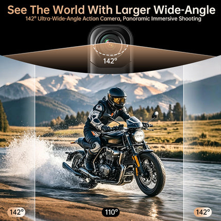 Action Cameras, 4K Action Camera with WiFi and Waterproof Case – image 5