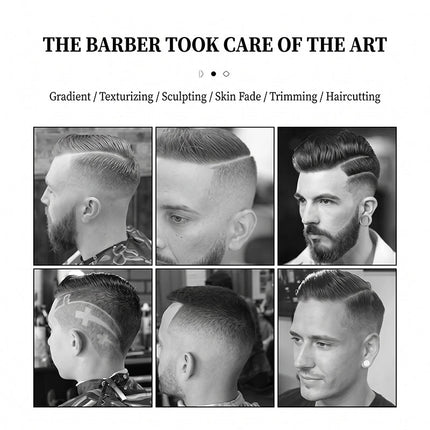 Hair Clipper for Men, Professional Hair Clipper and Trimmer Kit – image 8
