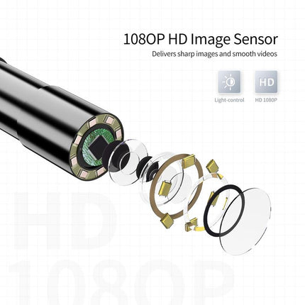 Borescope Camera with 8 LED Lights, 1080P Endoscope Camera with Light – image 11