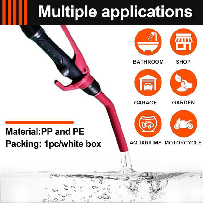 Fuel Transfer Pump, Gas Siphon Pump Battery Powered, Water Transfer Pump for Kerosene with 3 ft Hose_01