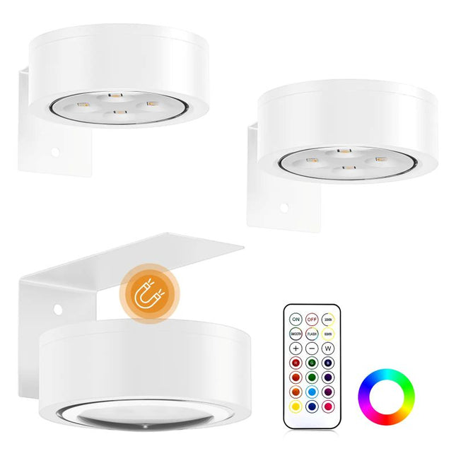 Picture Lights for Wall, Battery Operated Picture Light with Remote, Picture Frame Lights for Artwork, RGB Mood Lighting_00