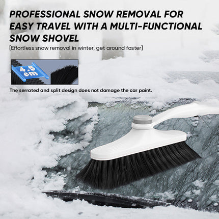 Vehicle Snow Brush with Ice Scraper 2 in 1, Extendable Snow Broom – image 14
