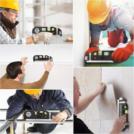 Laser Level with Tape Measure, Laser Line Level and Bubble Level – image 11
