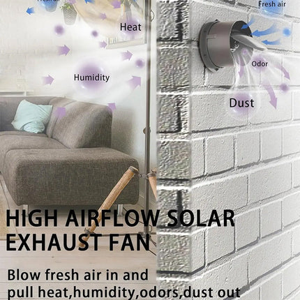 Solar Exhaust Fan for Attic Ventilation – image 12