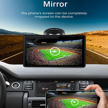 Car Stereo with Wireless CarPlay and Android Auto, Portable CarPlay Screen 7 Inch – image 14