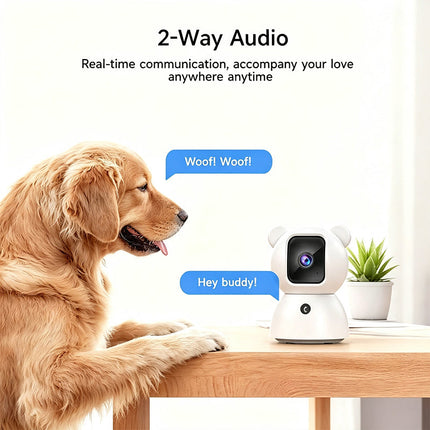 Home Security Camera Indoor, Pet Camera with 2.5K Video – image 4