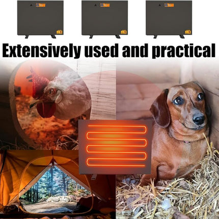 Chicken Coop Heater 150W, Wall Mount Heater for Dog House and Rabbit Hutch – image 5