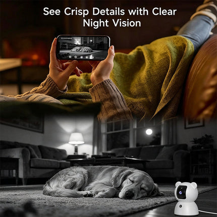 Home Security Camera Indoor, WiFi Camera with Two Way Audio – image 5
