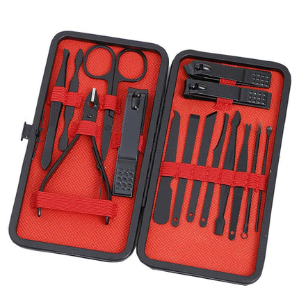 Nail Clippers Set, Stainless Steel Nail Clipper for Thick Nails, Toenail Clippers, Manicure Set, Pedicure Kit