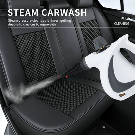 Handheld Steam Cleaner with 8 Accessories, Portable Steam Cleaner for Car Seats – image 7