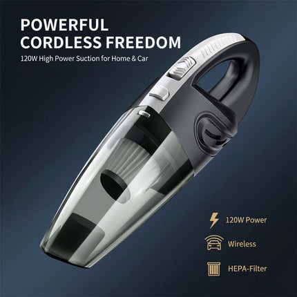 Mini Car Vacuum with HEPA Filter and 5 Attachments – image 8