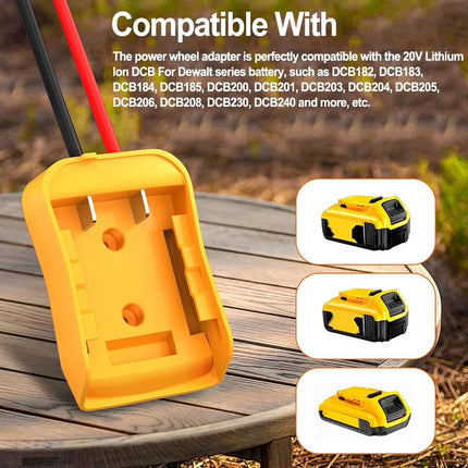 Heavy Duty Jumper Cables, Car Jumper Cables with Power Tool Battery Adapter – image 11