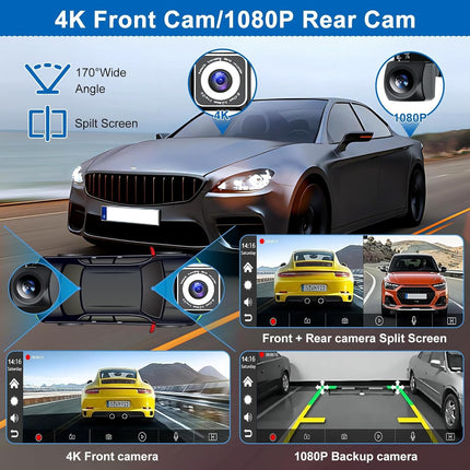Dash Cam with Wireless CarPlay and Android Auto, CarPlay Screen – image 8