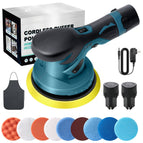 Kit: Polisher + 2 Batteries + 1 Foam Set + 1 Charger