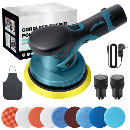 Cordless Car Polisher, Car Detailing Tools for Waxing – image 15