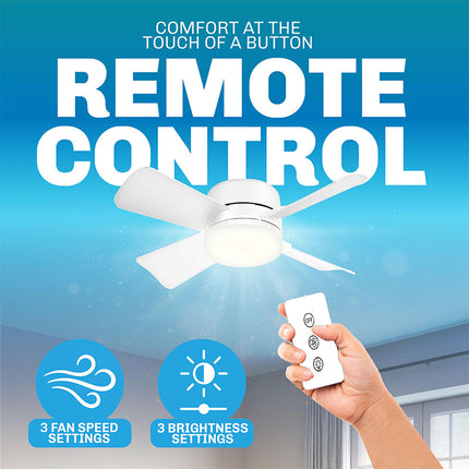 Ceiling Fan Light with Remote Control, Screw In Ceiling Fan Bulb – image 9
