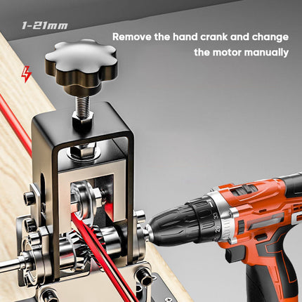 Wire Stripping Machine with Hand Crank, Manual Wire Stripper for Drill – image 12