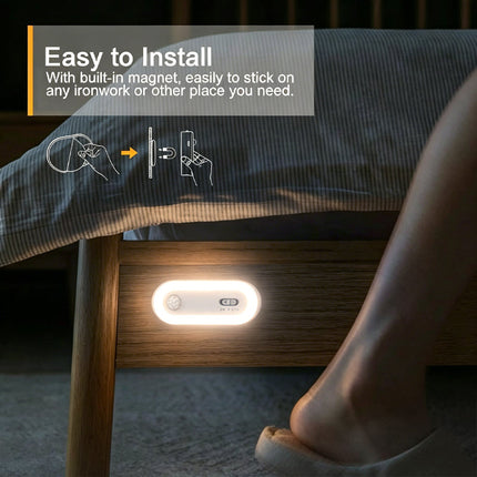 Motion Sensor Night Lights, Indoor Motion Sensor Light Battery Powered