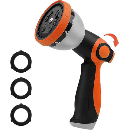 Garden Hose Nozzles, Heavy Duty Hose Sprayer with 10 Spray Patterns