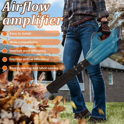 Leaf Blower Air Booster, Leaf Blower Attachment for 2 to 4 Inch Nozzle – image 4