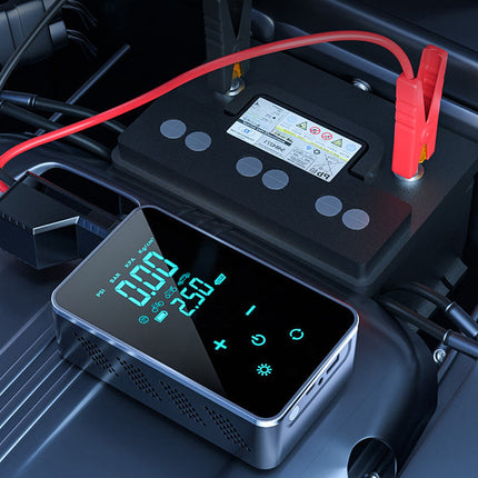 Portable Air Compressor for Car, Tire Inflator with LED Light