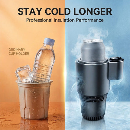 Smart Car Cup Cooler Warmer, Heated and Cooled Cup Holder with LED Display – image 12