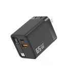 65WA+C Built-in Cable-Black (Boxed)