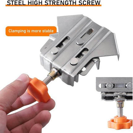 Corner Clamps for Woodworking, 90 Degree Right Angle Clamp with Adjustable Swivel Jaw – image 14