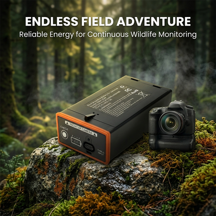 Rechargeable Lithium Battery Pack for Moultrie Edge Trail Cameras, Trail Camera Battery with USB C – image 10