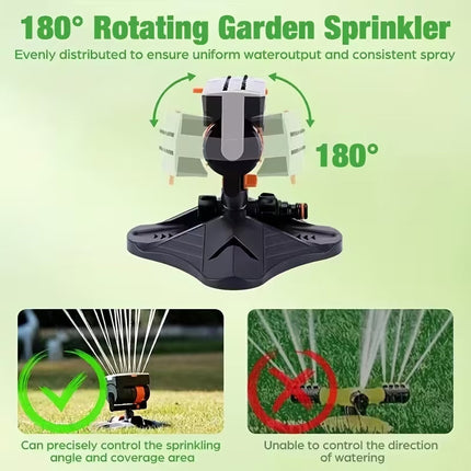 Oscillating Lawn Sprinkler, Lawn and Garden Watering – image 11