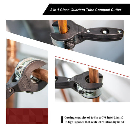 PVC Pipe Cutter Ratcheting, Mini Tube Cutter – image 5