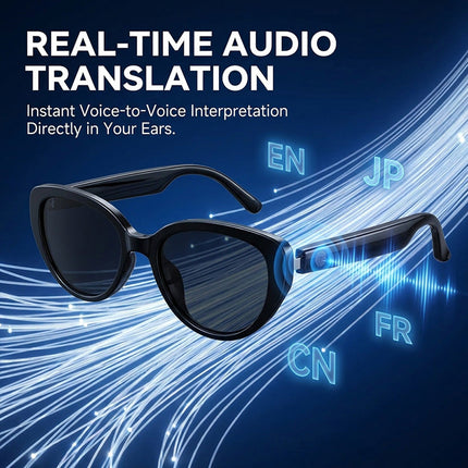 Smart Glasses with Real Time Translation, Photochromic Smart Eyewear – image 4